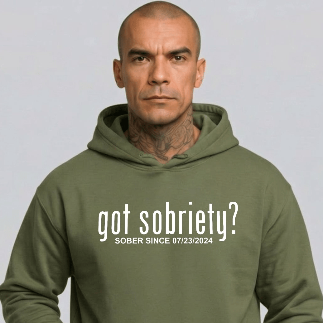 Got Sobriety Recovery Hoodie packaging detail (view 38)