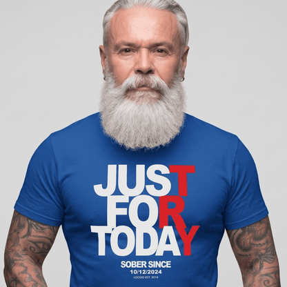 Just Try For Today Sober T Shirt product photo (view 30)