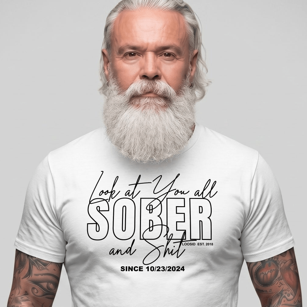 Look At You Sober T Shirt fit detail (view 9)