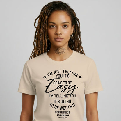 Im Not telling Sober T Shirt fit detail (view 19)