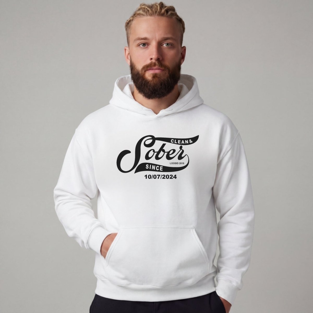 Recovery Hoodie | Men's Sober Since Hoodie