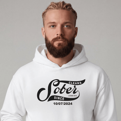Recovery Hoodie | Men's Sober Since Hoodie