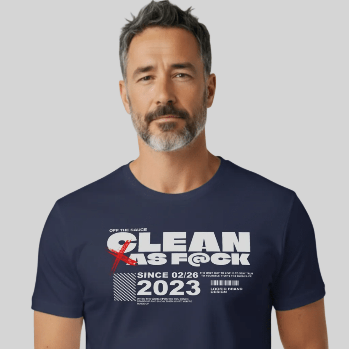 Recovery Year Men's Sobriety Sober T Shirt side view (view 6)