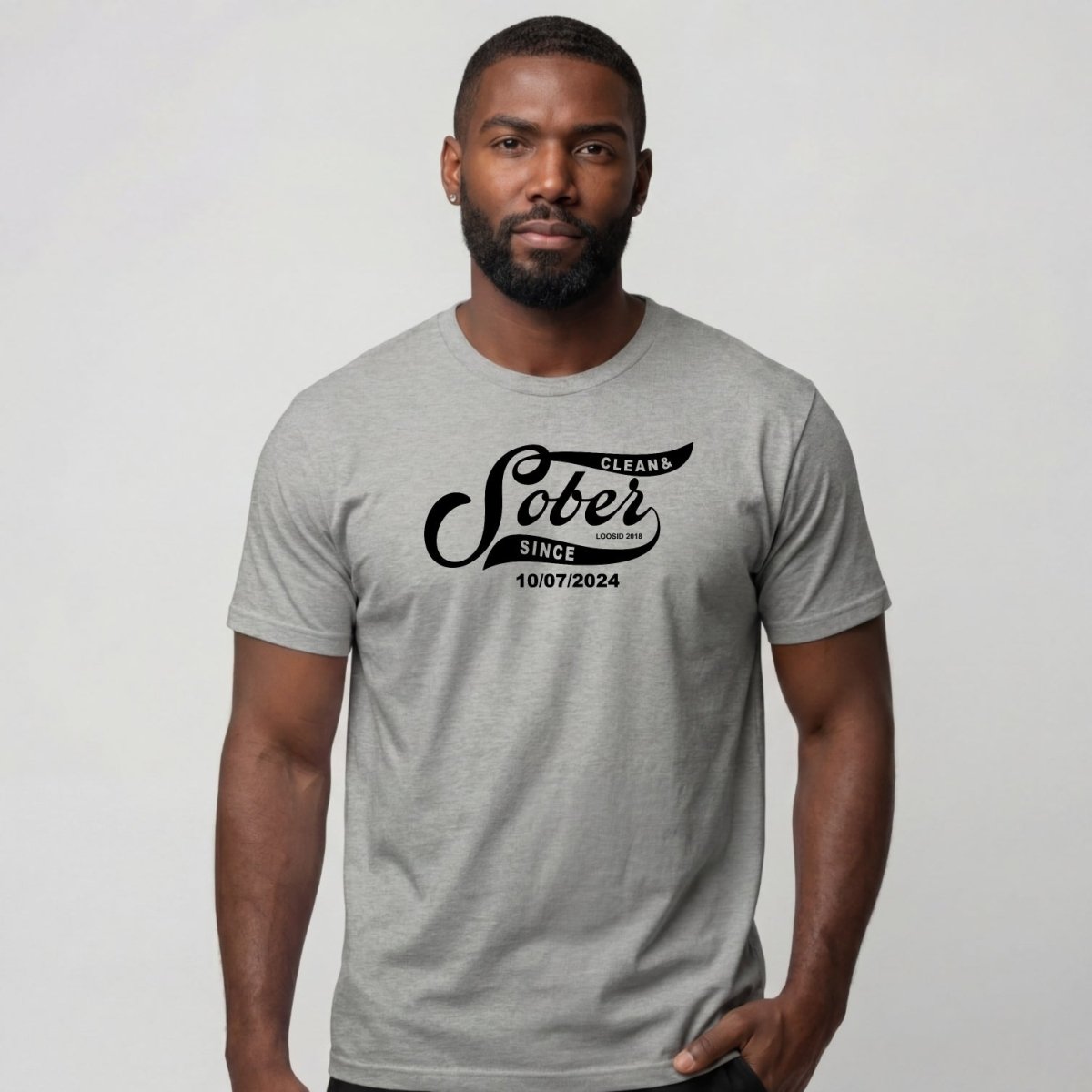 Sober T Shirt | Men's Sober Since Tee