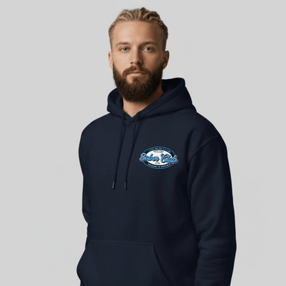 Sober Club Badge Recovery Hoodie product photo (view 10)