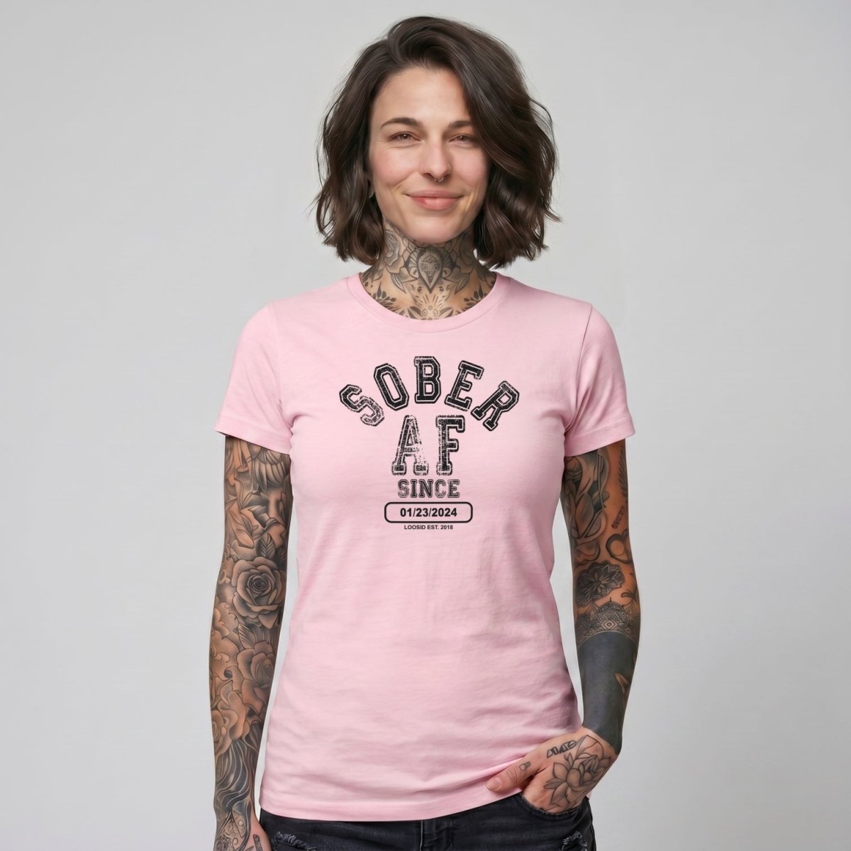 Sober T Shirt | Women's Sober AF Tee