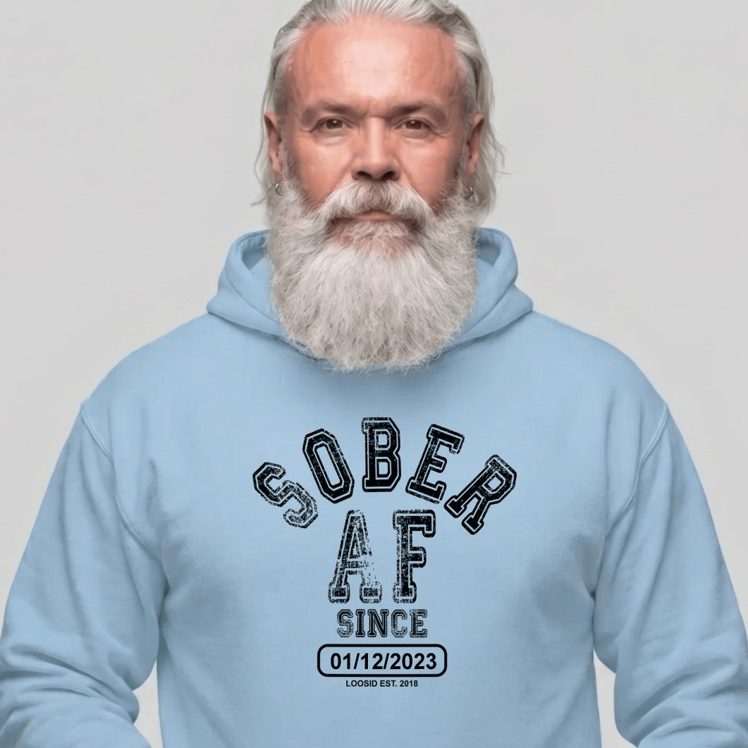 Recovery Hoodie | Men's Sober AF Hoodie
