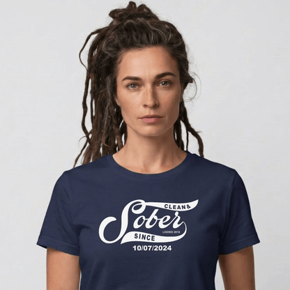 Sober T Shirt | Women's Sober Since Tee