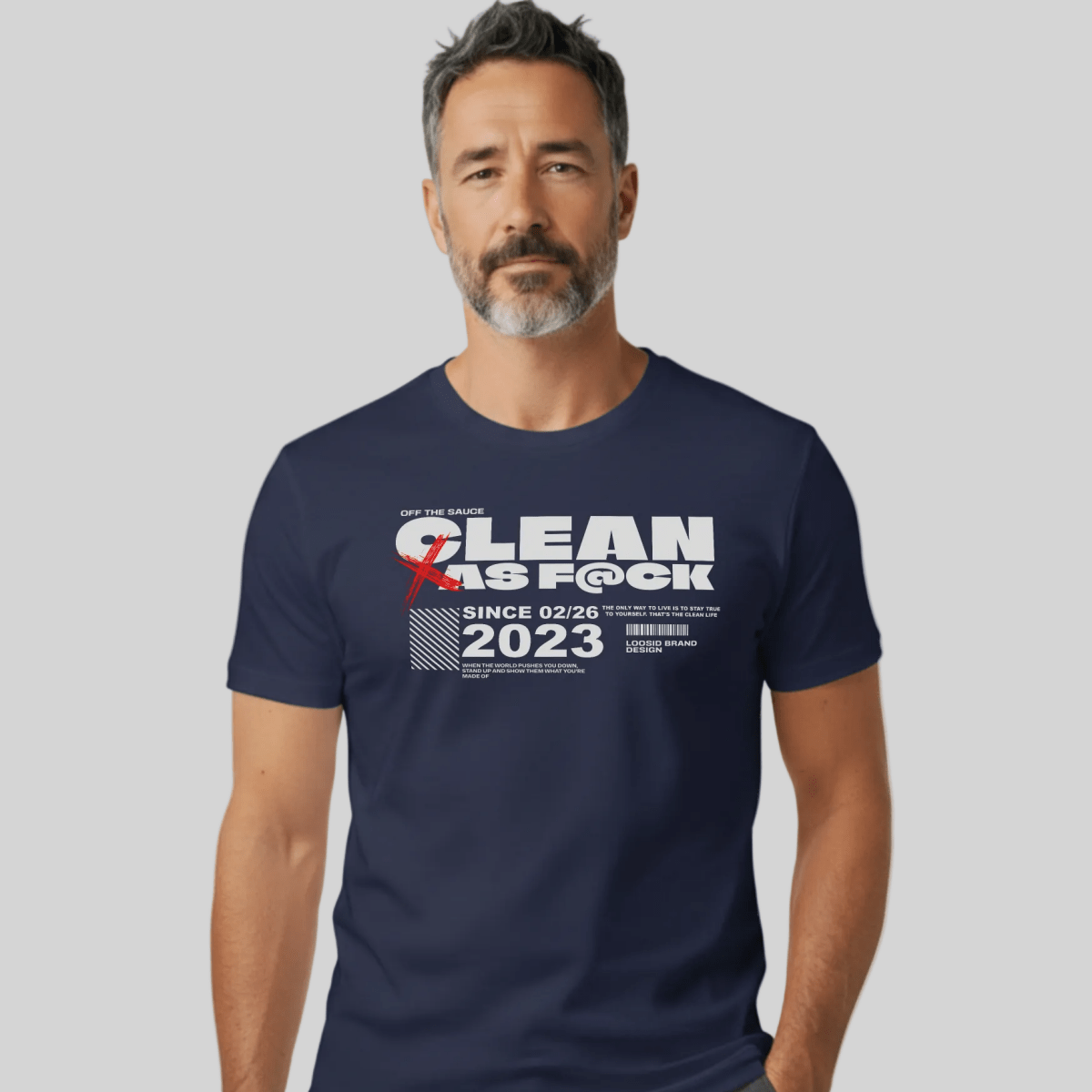 Recovery Year Men's Sobriety Sober T Shirt back view (view 7)