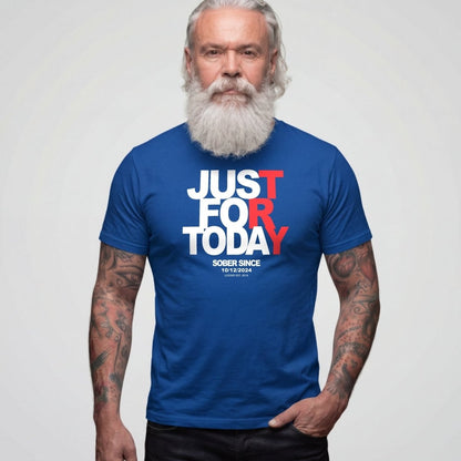 Sober T Shirt | Men's Just For Today Tee