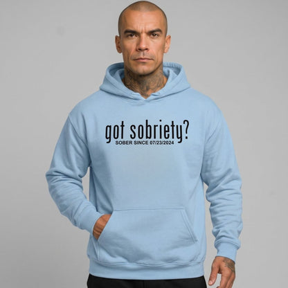 Got Sobriety Recovery Hoodie side view (view 36)