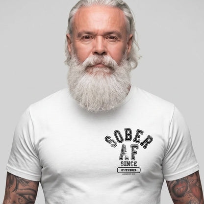 Sober AF Sober T Shirt fit detail (view 9)