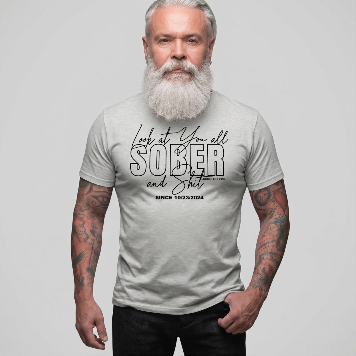 Look At You Sober T Shirt side view (view 16)