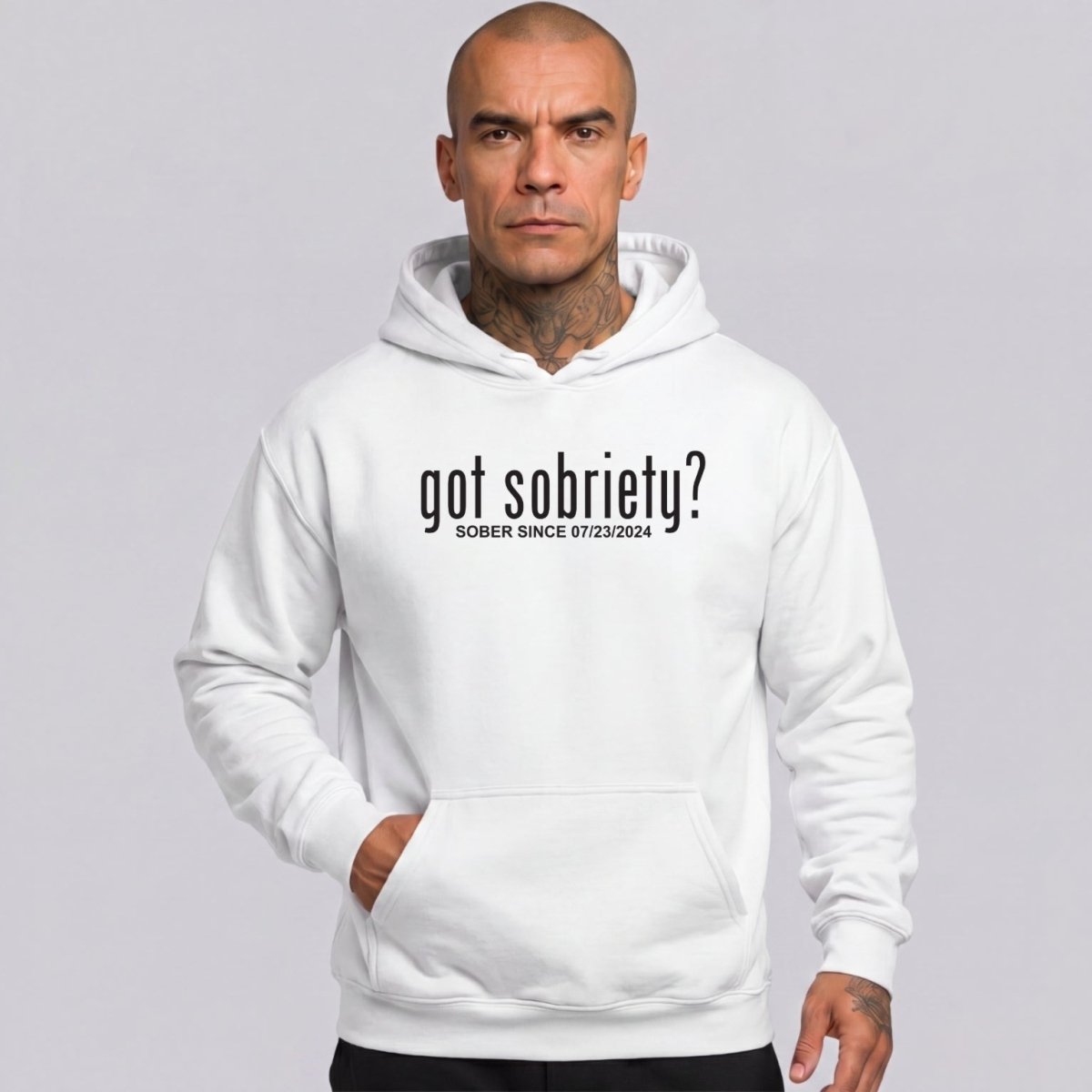 Recovery Hoodie | Men's Got Sobriety? Hoodie