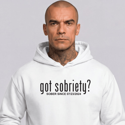 Recovery Hoodie | Men's Got Sobriety? Hoodie