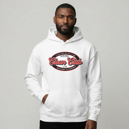 Clean Club Badge Recovery Hoodie side view (view 16)