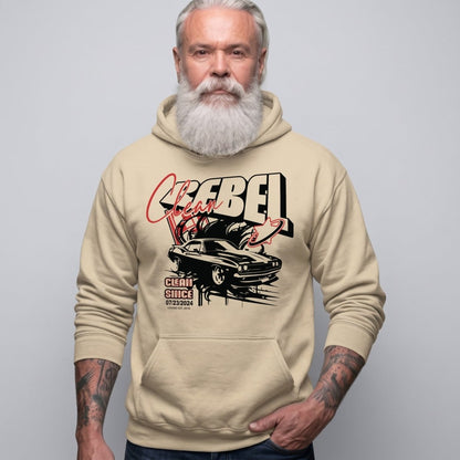 Clean Rebel Custom Recovery Date Recovery Hoodie side view (view 16)
