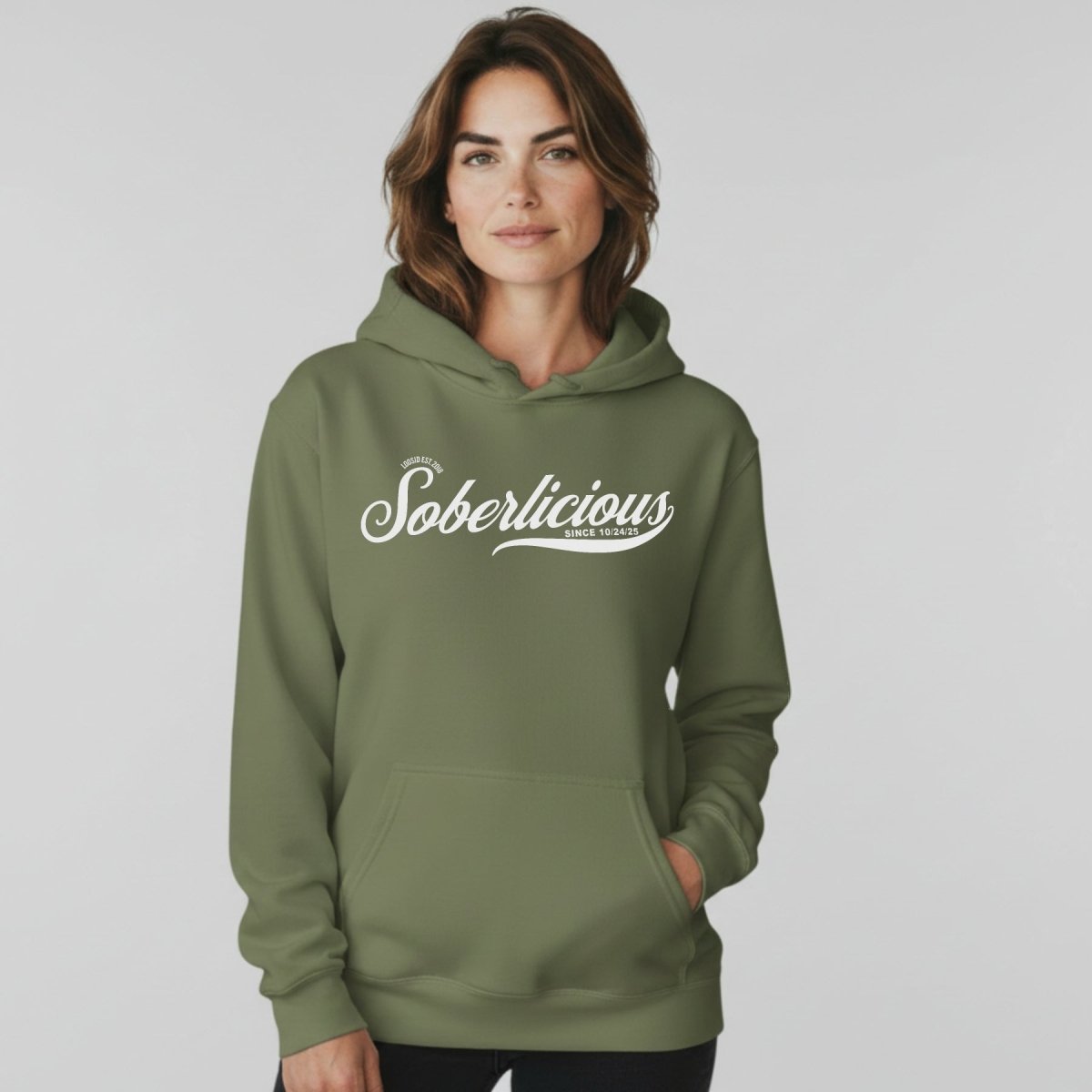 Soberlicious Recovery Hoodie featuring the design (view 21)