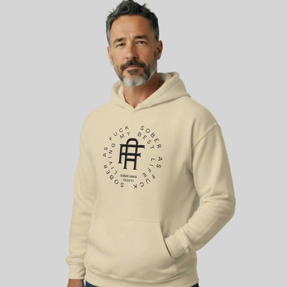 Living My Best Life Recovery Hoodie featuring the design (view 21)