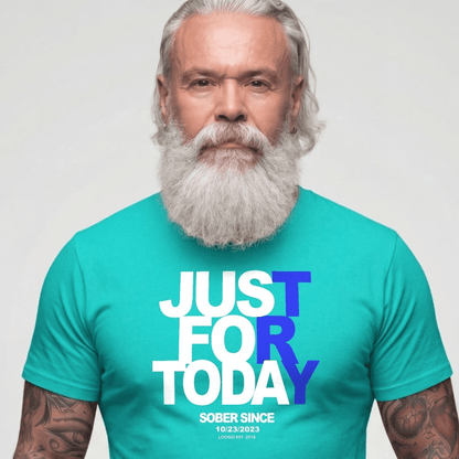 Sober T Shirt | Men's Just For Today Tee