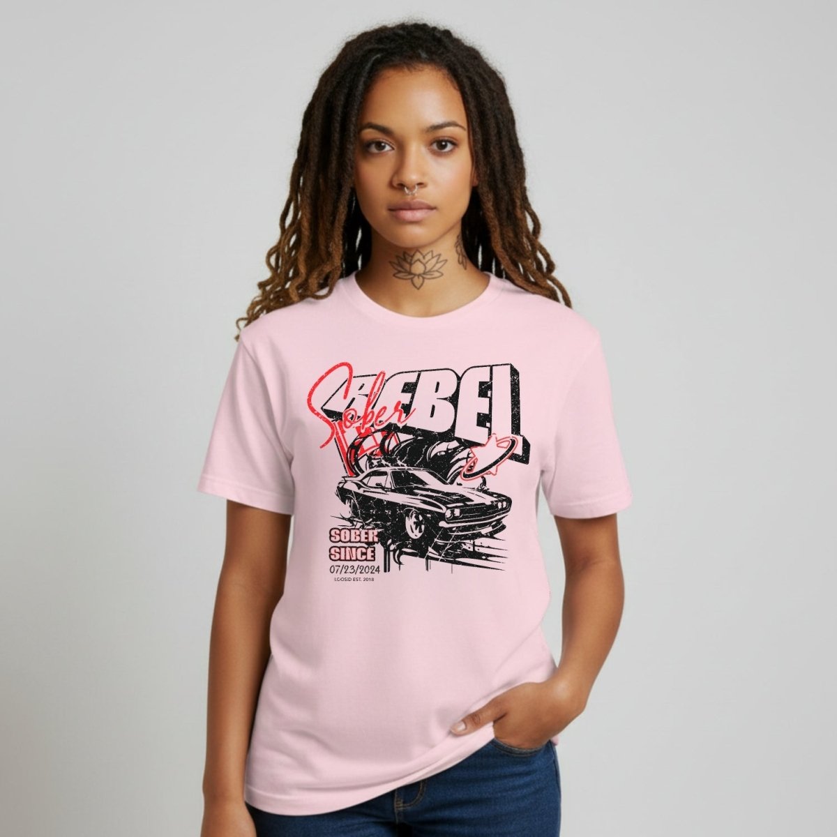 Sober Rebel Sober T Shirt back view (view 17)