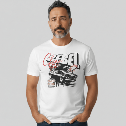 Clean Rebel Sober T Shirt graphic detail (view 4)