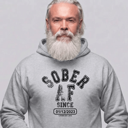 Recovery Hoodie | Men's Sober AF Hoodie