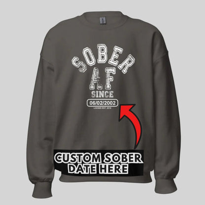 Sobriety Recovery Hoodie lifestyle view (view 15)
