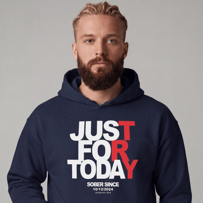 Recovery Hoodie | Men's Just For Today Hoodie