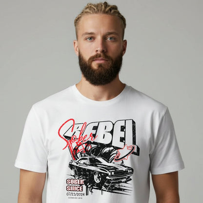 Loosid Sober Rebel Sober T Shirt featuring the design