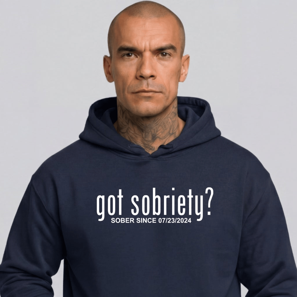 Recovery Hoodie | Men's Got Sobriety? Hoodie