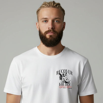 Recover Loudly Limited-Edition T-Shirt with Recovery Date