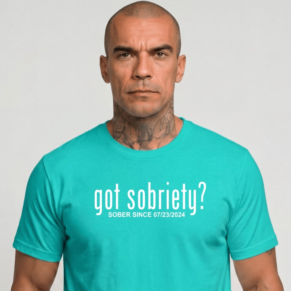 Sober T Shirt | Men's Got Sobriety? Tee