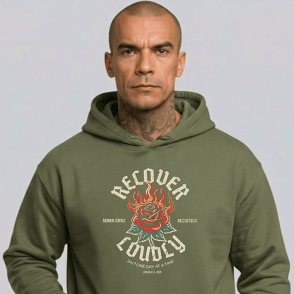 Recovery Hoodie | Men's Recover Loudly Hoodie