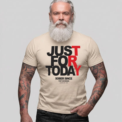 Just Try For Today Sober T Shirt fit detail (view 19)