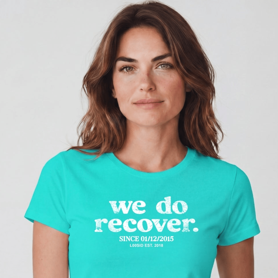 Sober T Shirt | Women's We Do Recover Tee