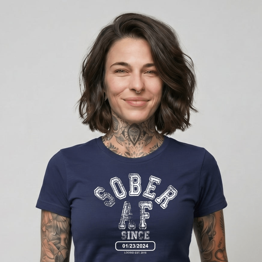 Sober T Shirt | Women's Sober AF Tee