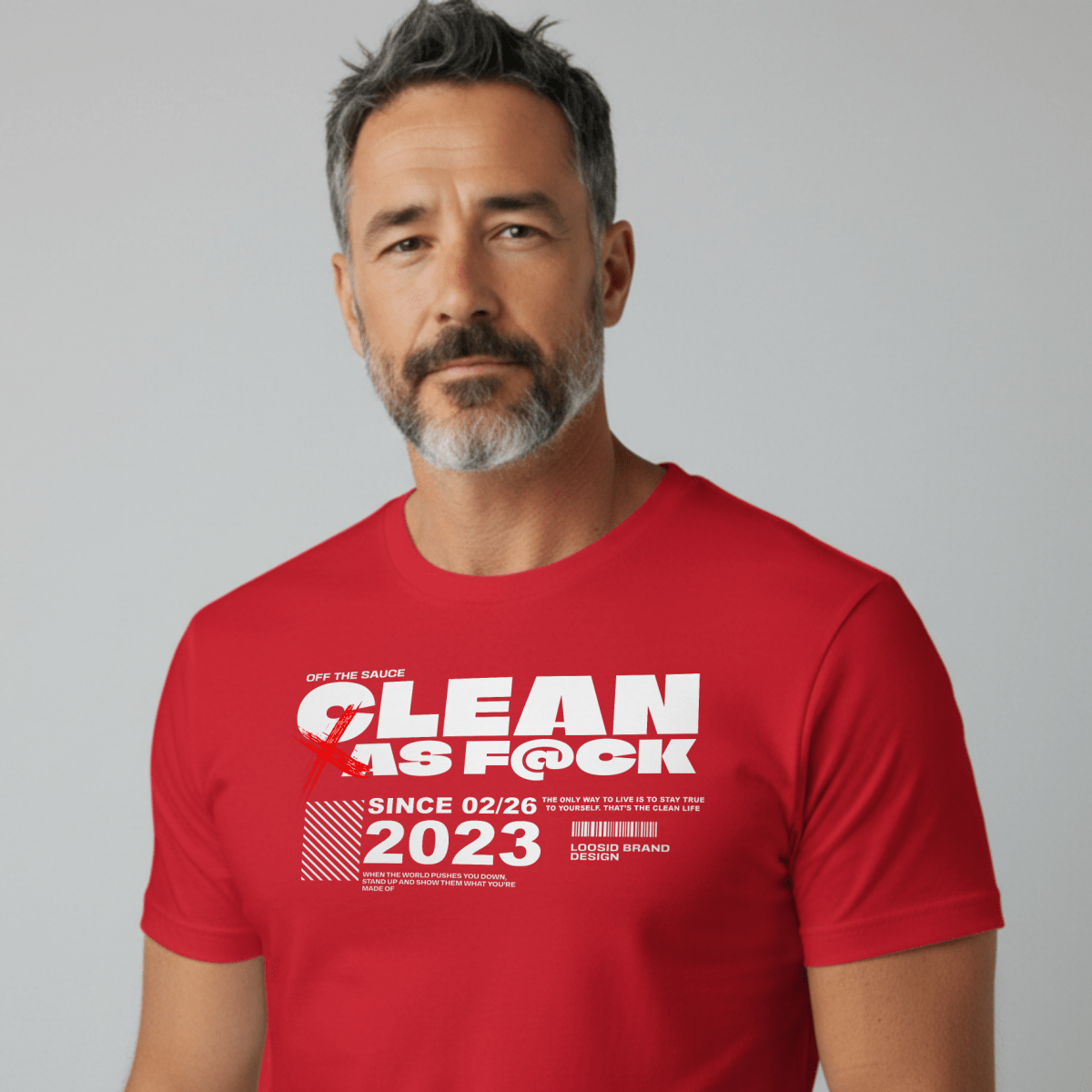 Recovery Year Men's Sobriety Sober T Shirt featuring the design (view 21)