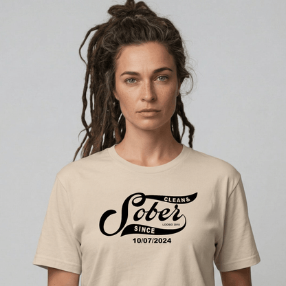 Sober T Shirt | Women's Sober Since Tee