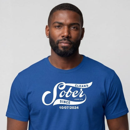 Sober T Shirt | Men's Sober Since Tee