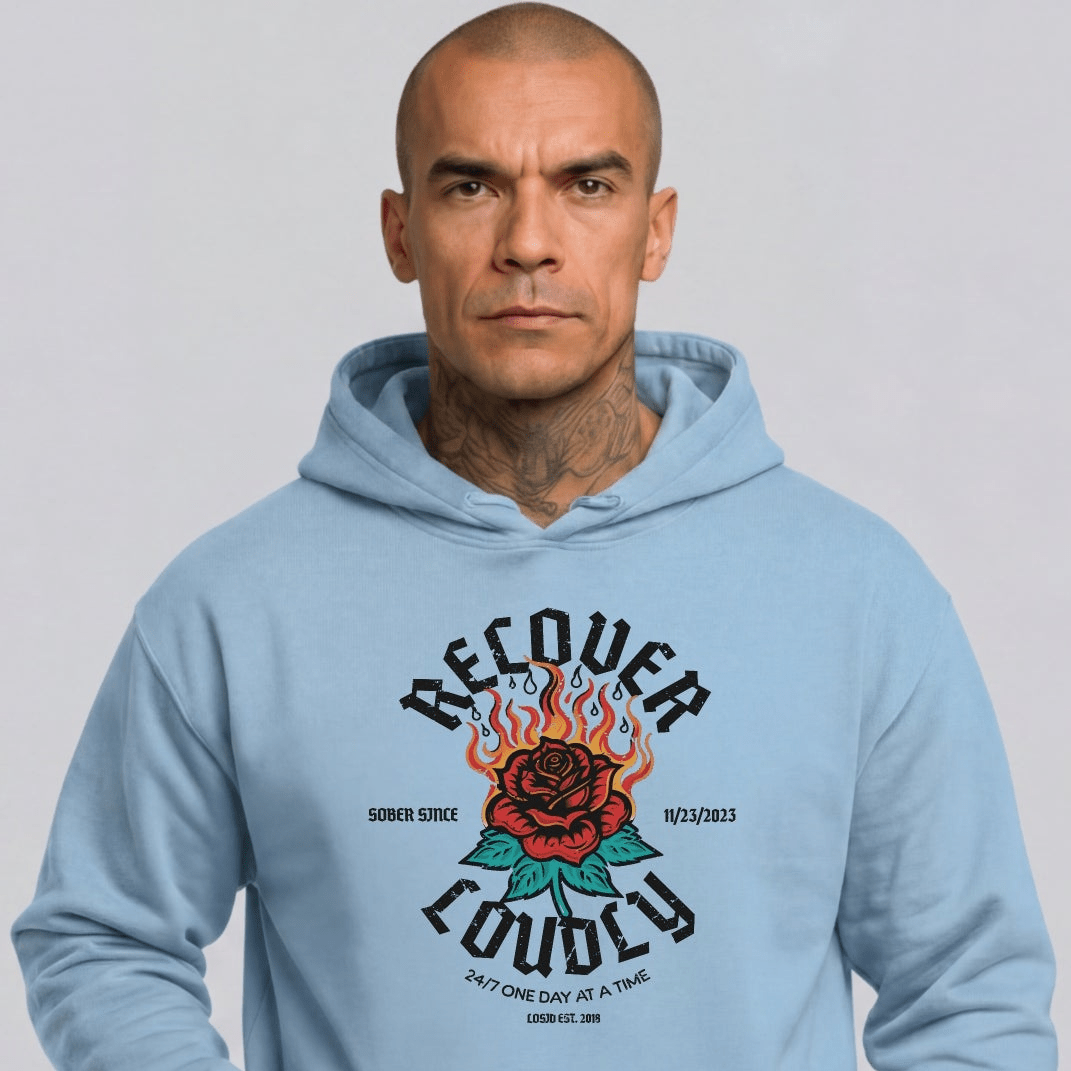 Recovery Hoodie | Men's Recover Loudly Hoodie
