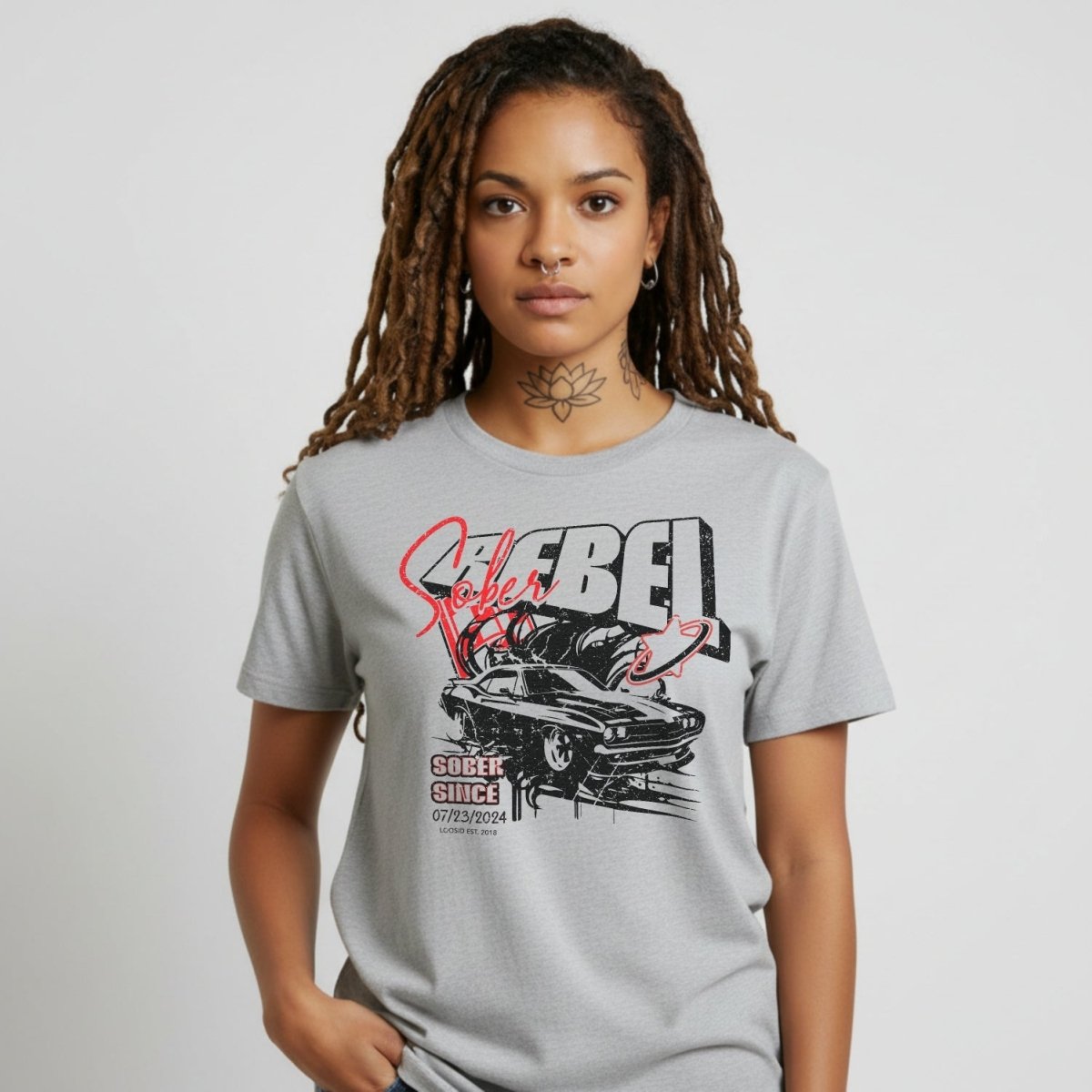 Sober Rebel Sober T Shirt packaging detail (view 8)