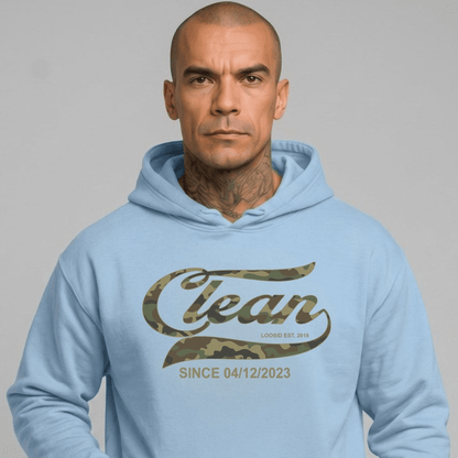 Clean Since Camo Recovery Hoodie featuring the design (view 21)
