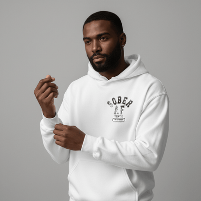Sober AF Since Recovery Hoodie product photo (view 20)