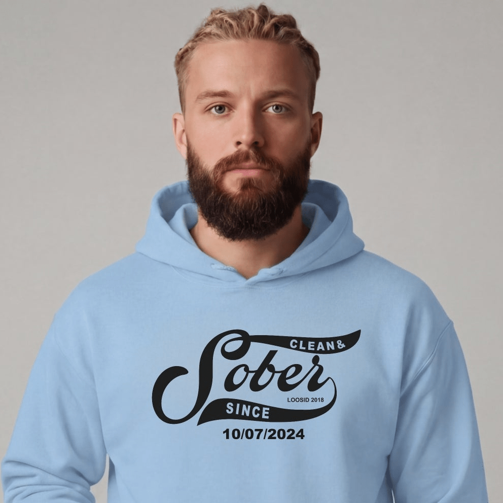 Recovery Hoodie | Men's Sober Since Hoodie