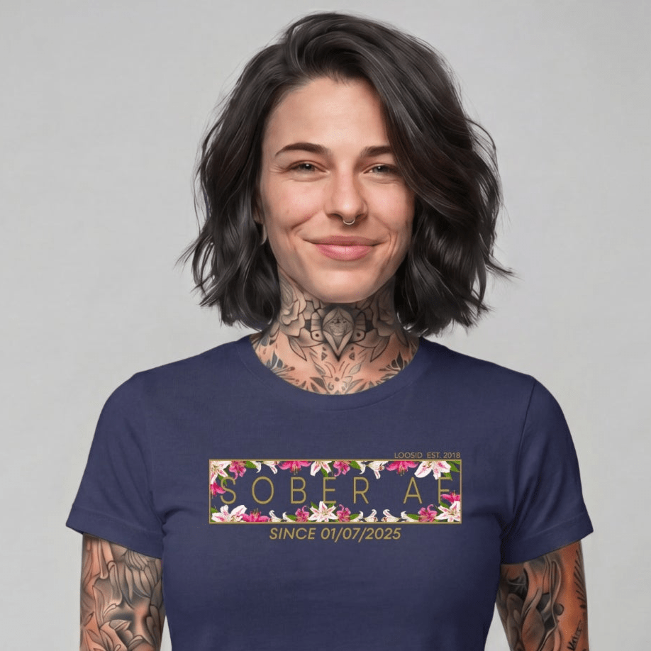 Sober T Shirt | Women's Sober AF Tee