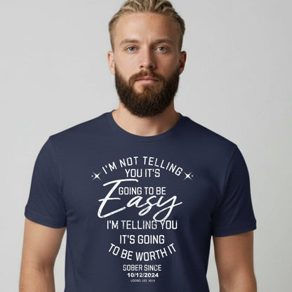 I'm Not telling Sober T Shirt fit detail (view 19)