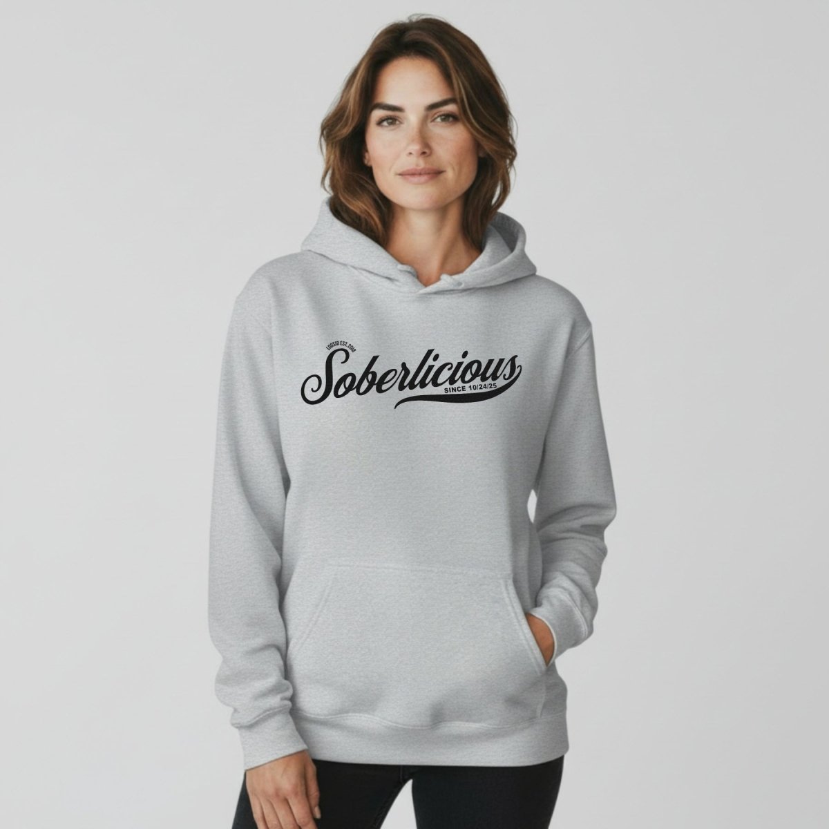 Soberlicious Recovery Hoodie fit detail (view 29)