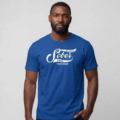 Sober T Shirt | Men's Sober Since Tee