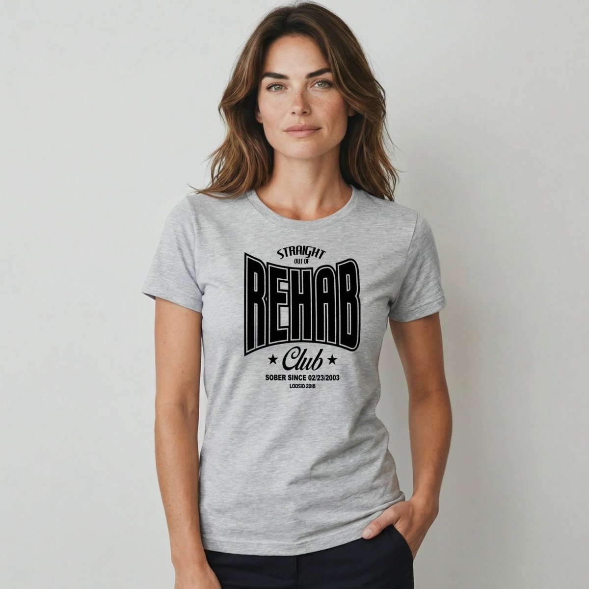 Rehab Sober T Shirt packaging detail (view 18)
